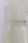 SWAYING/KNIT Cutout Striped Tank Dress SW22SSL15 Yellow/White